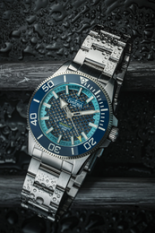Davosa Argonautic 41 Shark Diver Blue Limited Edition Watch