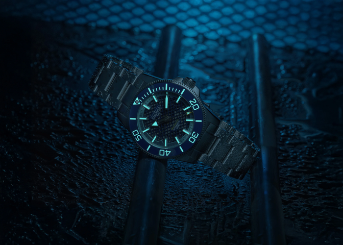 Davosa Argonautic 41 Shark Diver Blue Limited Edition Watch product detail view