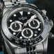 Davosa Ternos Professional Chronograph Black Dial Penta Link Watch