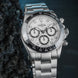 Davosa Ternos Professional Chronograph White Dial Tri Link Watch