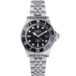 Davosa Ternos Diver Black Dial Penta Link Watch