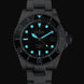 Davosa Ternos Diver Black Dial Tri Link Watch