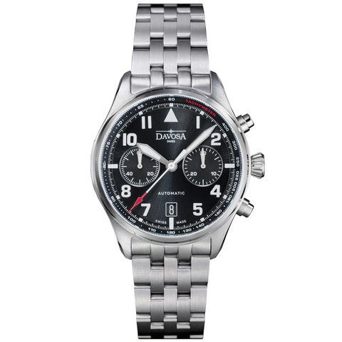 Davosa Newton Chronograph Steel Bracelet Watch