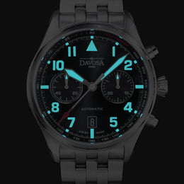 Davosa Newton Chronograph Steel Bracelet Watch