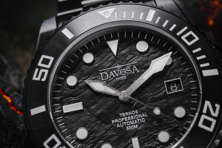 Davosa Ternos Professional Black Rock Limited Edition Watch