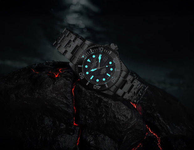 Davosa Ternos Professional Black Rock Limited Edition Watch product detail view