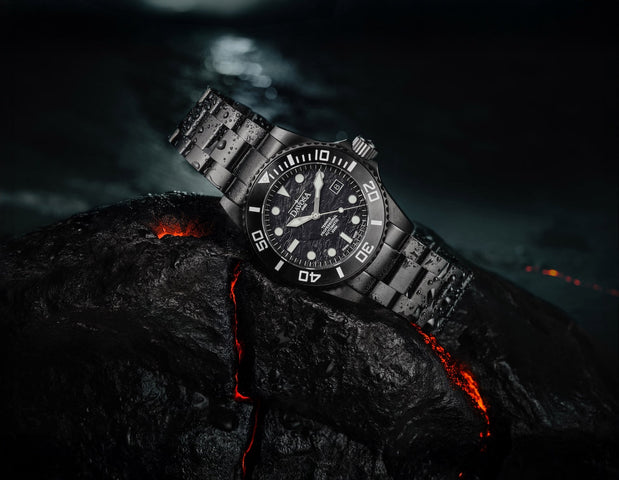 Davosa Ternos Professional Black Rock Limited Edition Watch product detail view