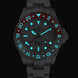 Davosa Ternos GMT Lucent Grey Red TriaLink Bracelet Watch