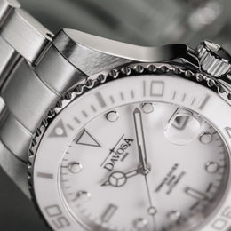 Davosa Ternos Diver Lady White Watch product detail view