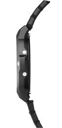 Junghans Force Mega Solar Watch with black dial, ceramic strap, ceramic case
