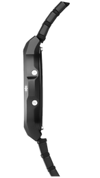 Junghans Force Mega Solar Watch with black dial, ceramic strap, ceramic case