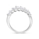 18ct White Gold 0.94ct Diamond Graduating Marquise Ring