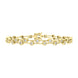 18ct Yellow Gold 0.94ct Diamond Double Row Bubble Bracelet