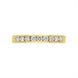 18ct Yellow Gold 0.30ct Diamond Nine Stone Channel Set Eternity Ring