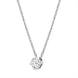 18ct White Gold 0.40ct Diamond Round Brilliant Cut Solitaire Slider Pendant