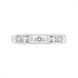 18ct White Gold 0.45ct Diamond Channel Set Half Eternity Ring