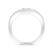 18ct White Gold 0.45ct Diamond Channel Set Half Eternity Ring