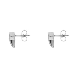 18ct White Gold 0.56ct Diamond Swirl Stud Earrings, STC-068. _2