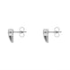18ct White Gold 0.56ct Diamond Swirl Stud Earrings, STC-068. _2