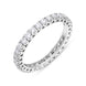 18ct White Gold 1.01ct 30 Stone Diamond Full Eternity Ring