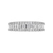 18ct White Gold 1.44ct Diamond Baguette Round Brilliant Cut Eternity Ring