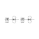 18ct White Gold Diamond Stud Earrings