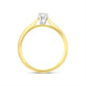 18ct Yellow Gold 0.20ct Diamond Round Brilliant Cut Solitaire Ring