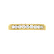 18ct Yellow Gold 0.30ct Diamond Channel Set Half Eternity Ring