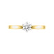 18ct Yellow Gold 0.33ct Diamond Round Brilliant Cut Solitaire Ring