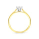 18ct Yellow Gold 0.50ct Diamond Round Brilliant Cut Solitaire Ring