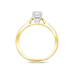 18ct Yellow Gold 0.70ct Diamond Round Brilliant Cut Solitaire Ring
