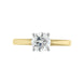 18ct Yellow Gold 1.00ct Diamond Round Brilliant Cut Solitaire Ring, FEU-1682_2