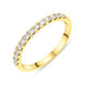 18ct Yellow Gold Diamond Half Eternity Ring FEU-2870