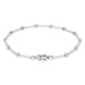 18ct White Gold 0.61ct Diamond Tennis Bracelet. B1076. clasp