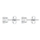 18ct White Gold 0.80ct Diamond Solitaire Brilliant Cut Stud Earrings, FEU-136_2