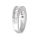 18ct White Gold Diamond Baguette Cut Half Eternity Ring, FEU-2370_4