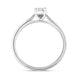18ct White Gold Diamond Pear Cut Solitaire Ring, FEU-2362_3