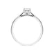 18ct White Gold 0.20ct Diamond Brilliant Cut Solitaire Ring FEU-2195