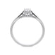 18ct White Gold 0.25ct Diamond Brilliant Cut Solitaire Ring, R950.