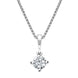 18ct White Gold 0.30ct Diamond Brilliant Cut Solitaire Necklace FEU-2177