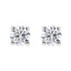 18ct White Gold 0.30ct Diamond Solitaire Brilliant Cut Stud Earrings, E2111.