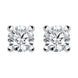 18ct White Gold 0.54ct Diamond Brilliant Cut Stud Earrings, FEU-1406.
