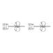 18ct White Gold 0.60ct Diamond Solitaire Stud Earrings FEU-2155
