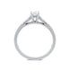 18ct White Gold 0.70ct Diamond Brilliant Cut Solitaire Ring, FEU-682.