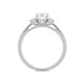 18ct White Gold 0.71ct Diamond Trilogy Ring R1118
