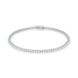 18ct White Gold 0.96ct Diamond Tennis Bracelet, FEU-1723.