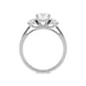 18ct White Gold 1.38ct Diamond Trilogy Ring R1117