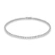 18ct White Gold 2.45ct Diamond Claw Set Tennis Bracelet. B1105.