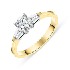 18ct Yellow Gold 0.57ct Diamond Ring 10K03RUNQ0000430