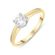 18ct Yellow Gold 0.50ct Diamond Solitaire Ring. Q1575. 